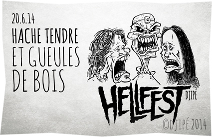 Aerosmith, Alice Cooper, Black Sabbath, caricatures, Christine Boutin, Clisson, dessin de presse, dessinateur, Djipé, festival, festivaliers, Furyfest, Hellfest, humour, humour noir, Iggy & the Stooges, Iron Maiden, Kiss, Loire-Atlantique, Metal, Mötley Crüe, Motörhead, musique, Ozzy Osbourne, 